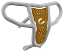 Crosspro - Front Bumper CR04 For Suzuki LT-R 450-White Tube / Yellow Plate