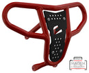 Crosspro - Front Bumper CR04 For Yamaha YFZ 450-Red Tube / Black Plate