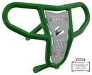 Crosspro - Front Bumper CR04 For Yamaha YFZ 450-Green Tube / White Plate