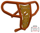 Crosspro - Front Bumper CR04 For 450 XC (ATV), 525 XC (ATV), KTM 450 SX (ATV), 505 SX (ATV)-Orange Tube / Yellow Plate