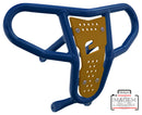 Crosspro - Front Bumper CR04 For Can Am (BRP) DS 450-Blue Tube / Yellow Plate