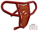 Crosspro - Front Bumper CR04 For Yamaha YFZ 450-Red Tube / Orange Plate