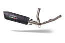 GPR Exhaust - Furore Nero Mid-Line for Suzuki V-Strom DL650 - 2004 to 2011