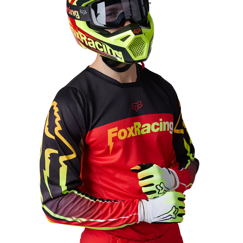 Fox Racing - 180 Statk Jersey-Flo Red (30450-110)