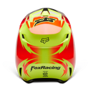 Fox Racing - YTH V1 Statk Helmet-Red/Yellow (30484-080)