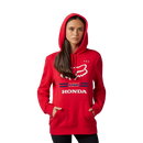 Fox Racing - Womens Fox X Honda Pullover Hoodie-Flame Red (30547-122)