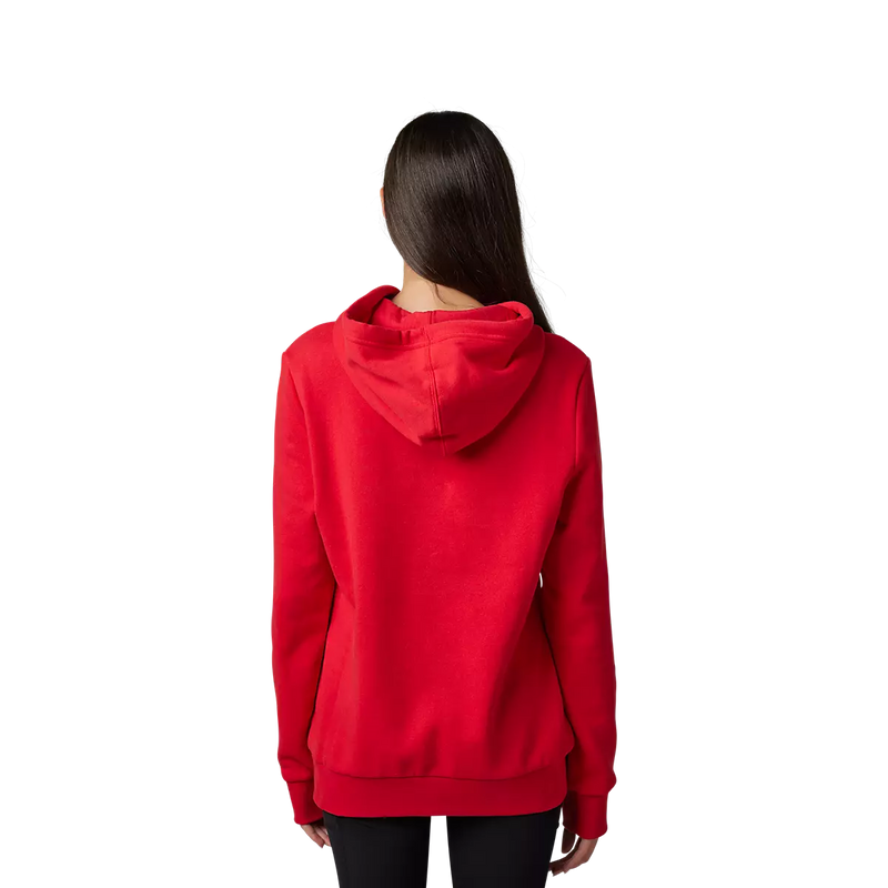 Fox Racing - Womens Fox X Honda Pullover Hoodie-Flame Red (30547-122)
