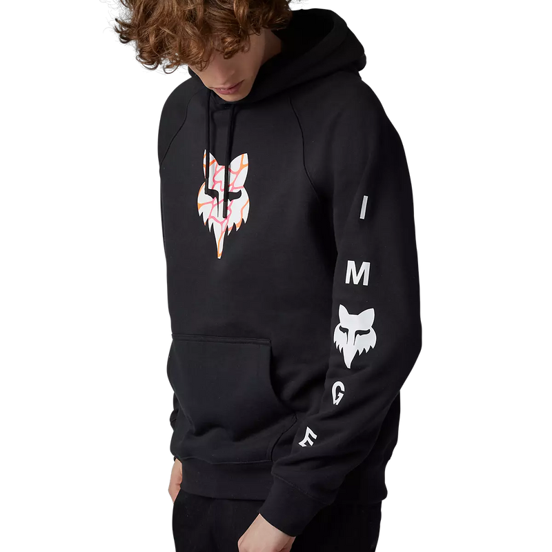 Fox Racing - Ryvr Raglan Pullover Hoodie-Black (30577-001)