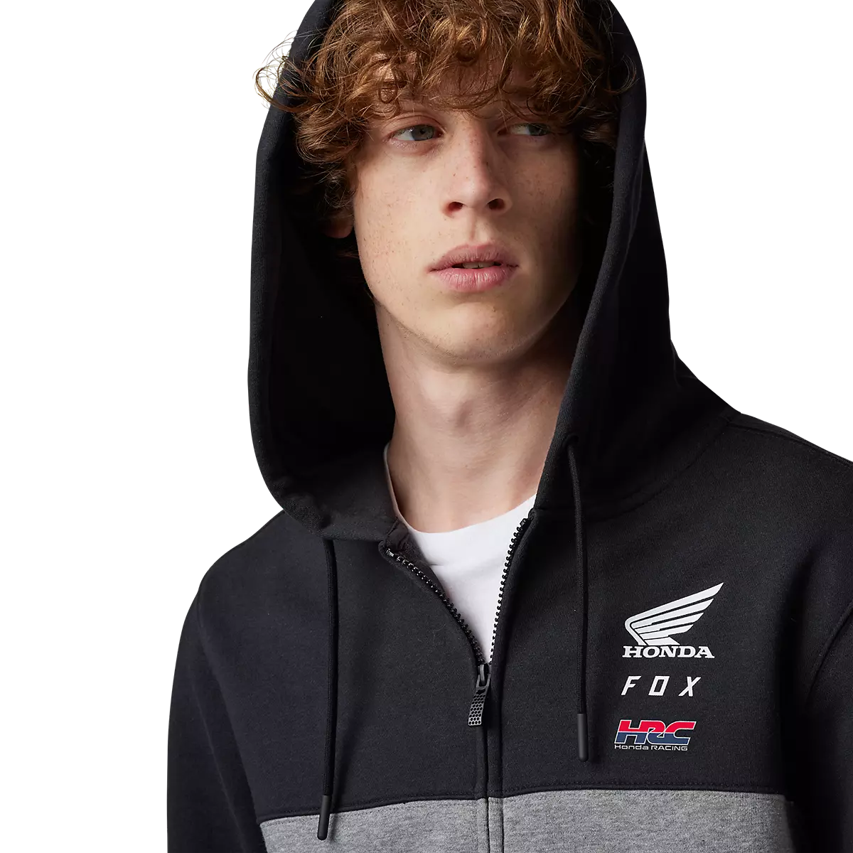 Fox Racing Honda Zip Hoodie Black M
