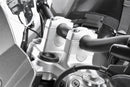 The 25mm aluminium Wunderlich handlebar riser for F 800 R provides better handling and a relaxed, upright position.