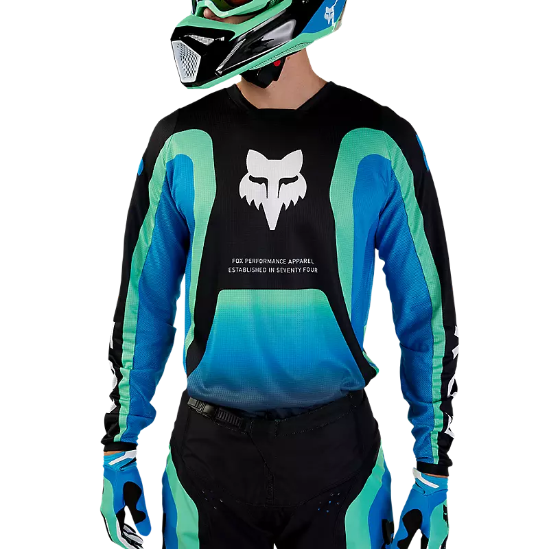 Fox Racing - 180 Ballast Jersey-Black/Blue (31275-013)