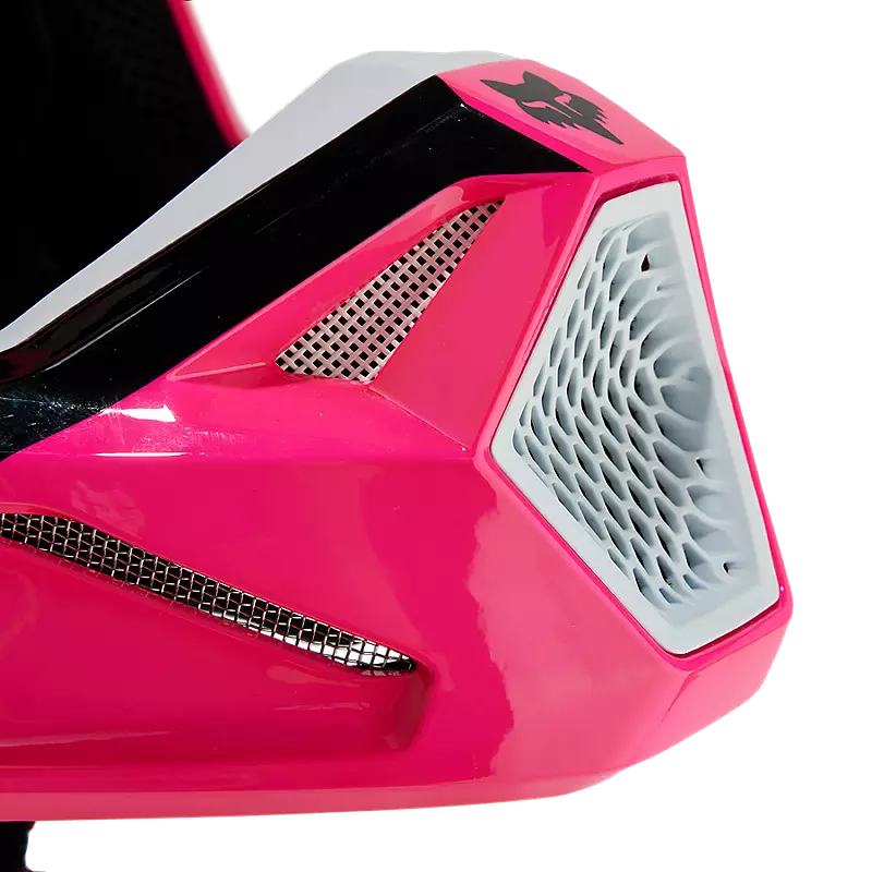 Fox Racing - V1 Nitro Helmet-Black/Pink (31370-285)
