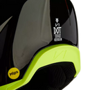 Fox Racing - V1 Streak Helmet-Black/Yellow (31371-019)