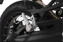 Approx. 45 mm lower compared to the position of the original footrests