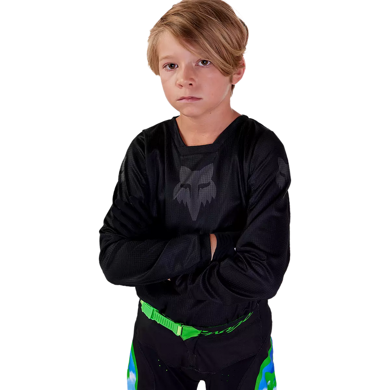 Fox Racing - Youth Blackout Jersey-Black/Black (31430-021)