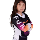 Fox Racing - Youth Girls 180 Flora Jersey-Black/Pink (31434-285)