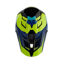 Fox Racing - V3 Streak Helmet Youth-Black/Yellow (31438-019)