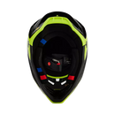 Fox Racing - V3 Streak Helmet Youth-Black/Yellow (31438-019)