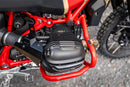 Enables the installation of engine protection bar with valve cover & cylinder protection guards