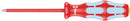 Wera Tools - 3160 i VDE Insulated screwdriver for slotted screws, stainless