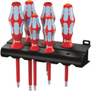 Wera Tools - 3165 i/6 Screwdriver set, stainless and rack