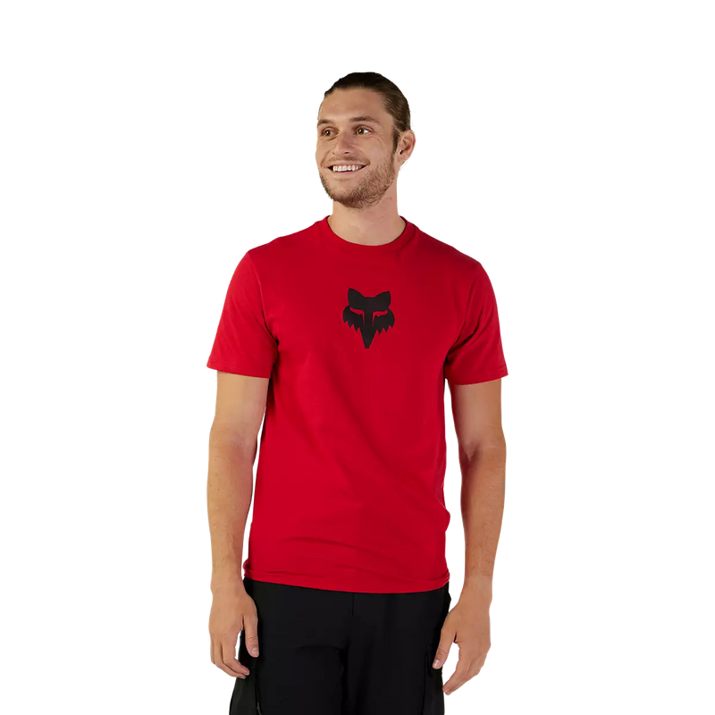 Fox Racing - Fox Head SS Prem Tee-Flame Red (31731-122)