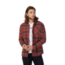 Fox Racing - Source Flannel-Scarlet (31739-371)