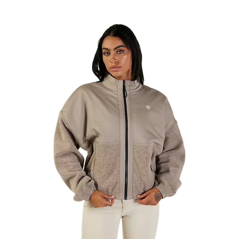 Fox Racing - Womens Survivalist Sherpa Jacket-Taupe (31761-235)