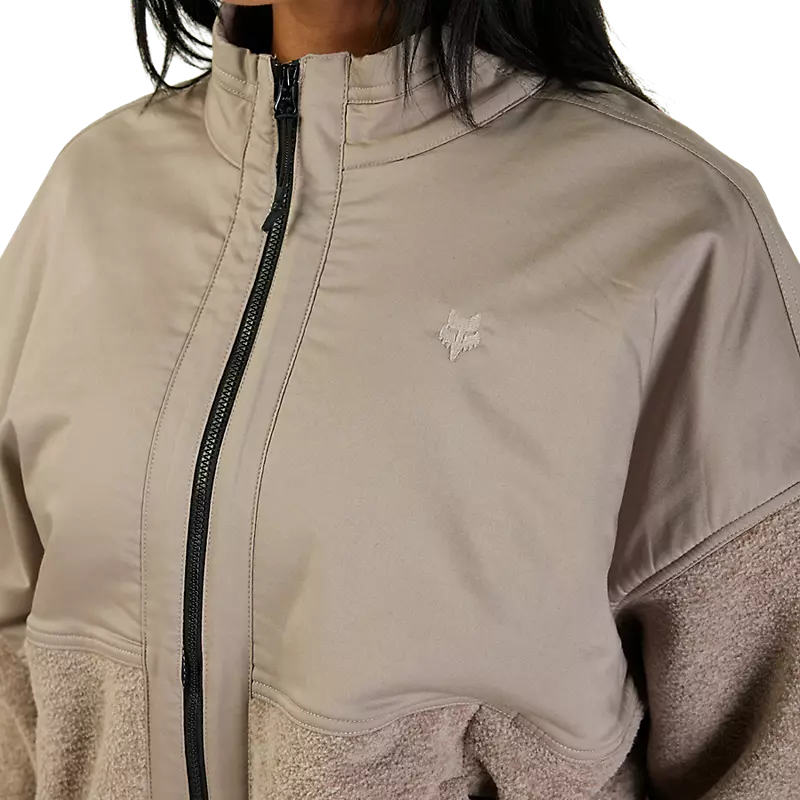 Fox Racing - Womens Survivalist Sherpa Jacket-Taupe (31761-235)