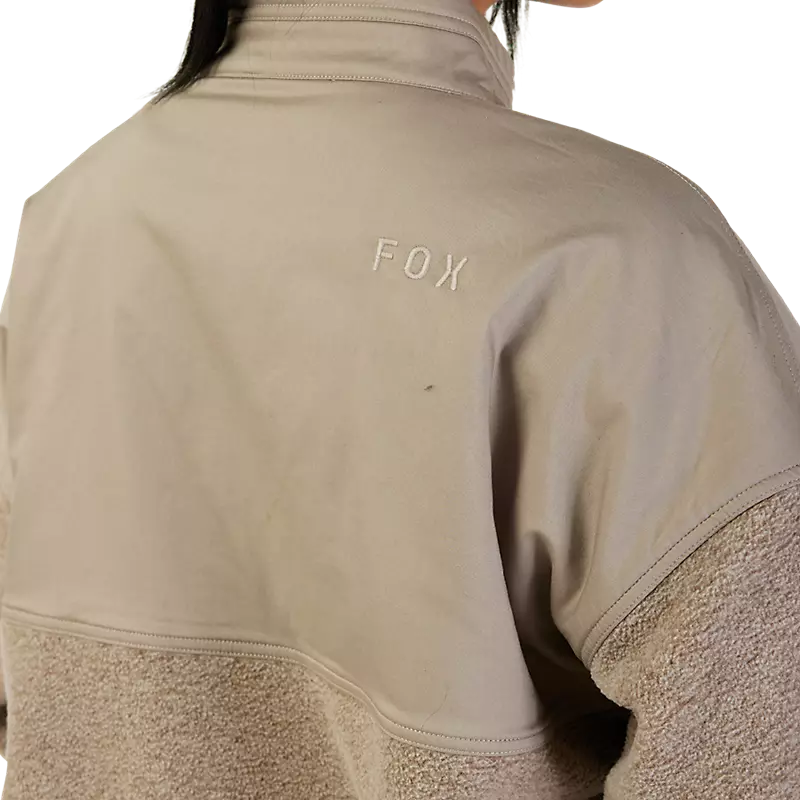 Fox Racing - Womens Survivalist Sherpa Jacket-Taupe (31761-235)