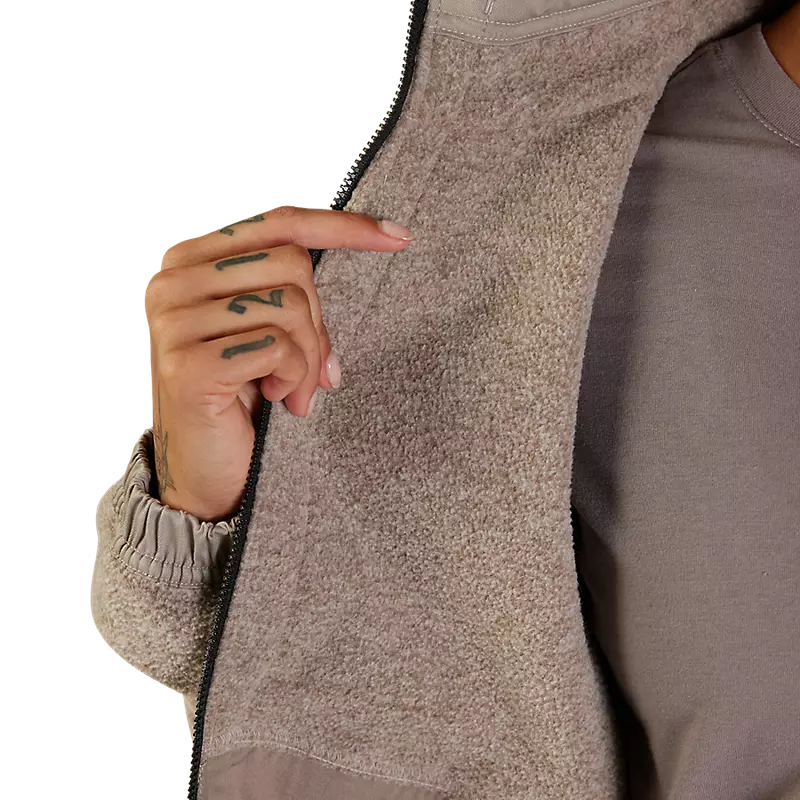 Fox Racing - Womens Survivalist Sherpa Jacket-Taupe (31761-235)