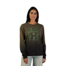 Fox Racing - Womens Sensory Dye LS Tee-Olive Green (31773-099)