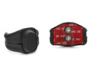 Limit and dampen the steering angle in the event of a fall, even before the standard steering stops are reached with full force