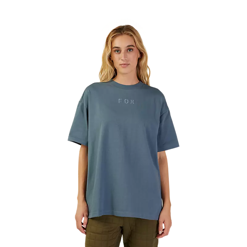 Fox Racing - Womens Wordmark Os SS Tee-Citadel (31982-332)