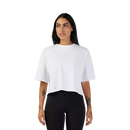 Fox Racing - Womens Wordmark Os Crop Tee-White (31984-008)