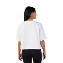 Fox Racing - Womens Wordmark Os Crop Tee-White (31984-008)