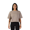 Fox Racing - Womens Wordmark Os Crop Tee