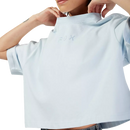 Fox Racing - Womens Wordmark Os Crop Tee-Pale Blue (31984-264)