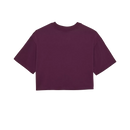 Fox Racing - Womens Wordmark Os Crop Tee-Sangria (31984-552)