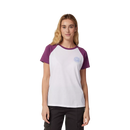 Fox Racing - Women's Next Level Short Sleeve Raglan Tee-White (32171-008)
