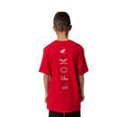 Fox Racing - Youth Fox X Honda Short Sleeve Tee-Flame Red (32295-122)