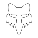 Fox Racing - Fox Head 2.5" - Die Cut Vinyl