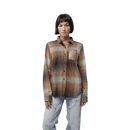 Fox Racing - Womens Traildust Flannel Shirt-Walnut (32826-356)