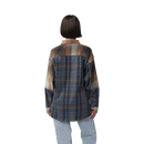 Fox Racing - Womens Oversized Flannel Shirt-Dark Vintage (32827-564)