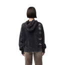 Fox Racing - Womens Throttle Oversized Pullover Hoodie-Black (32828-001)
