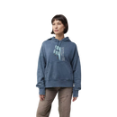 Fox Racing - Womens Throttle Oversized Pullover Hoodie-Dark Vintage (32828-564)