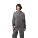 Fox Racing - Womens Wordmark Oversized Pullover Hoodie-Pewter (32830-052)