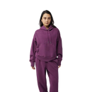 Fox Racing - Womens Wordmark Oversized Pullover Hoodie-Sangria (32830-552)