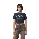 Fox Racing - Womens Race Crew Cropped Tee-Midnight (32834-329)