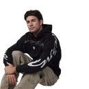 Fox Racing - Energy Face Oversized Pullover Hoodie-Black (32895-001)